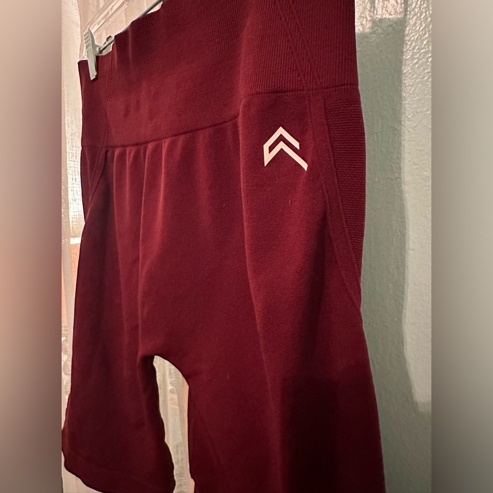 Oner Active. Active/Biker shorts. Maroon/Rosewood color.